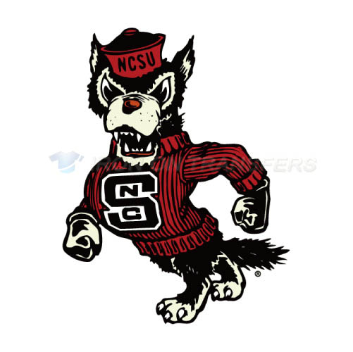 North Carolina State Wolfpack Logo T-shirts Iron On Transfers N5 - Click Image to Close